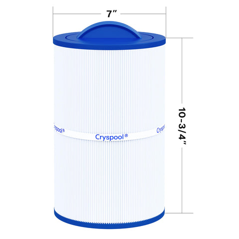 Cryspool 07022 filter for C-7350 visual supports easy cleaning and reliable filtration