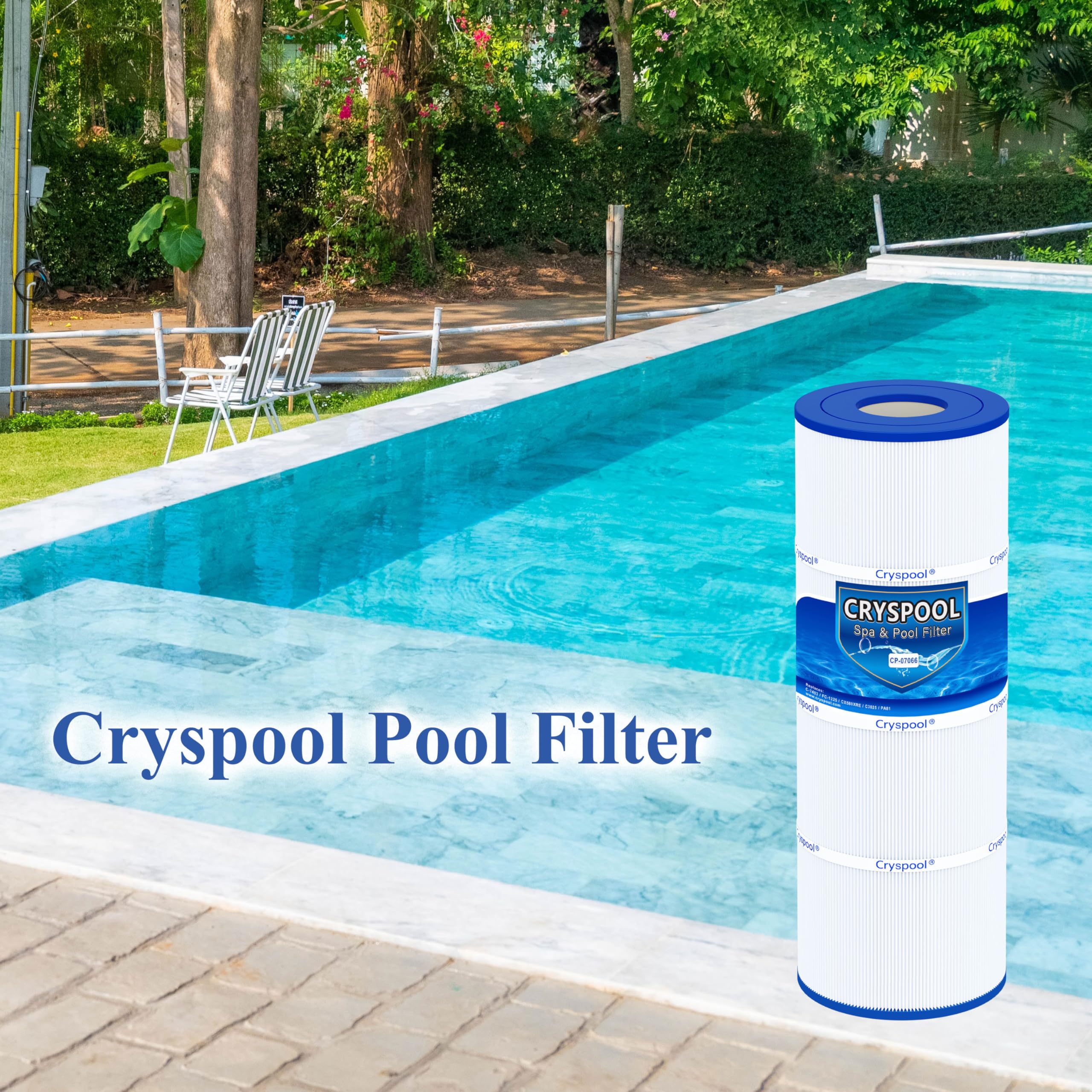 Cryspool 07066 four-pack image conveying value and convenience