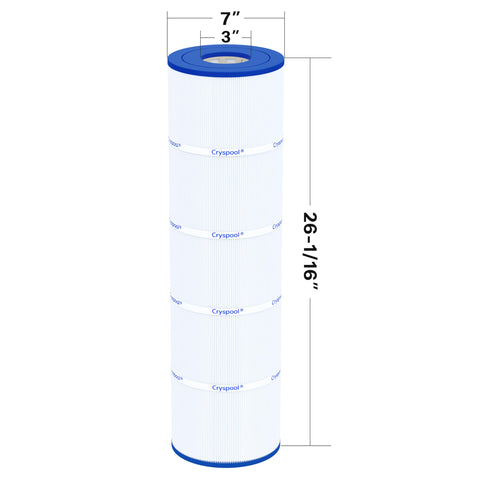 Cryspool 07077 trilobal fiber material delivers higher capacity and efficient filtration.