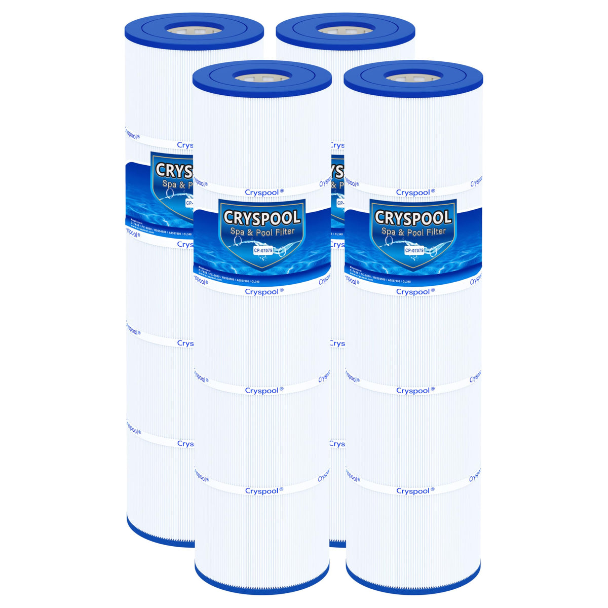 Cryspool 07079 filter assembly showing sturdy construction for reliable pool filtration.