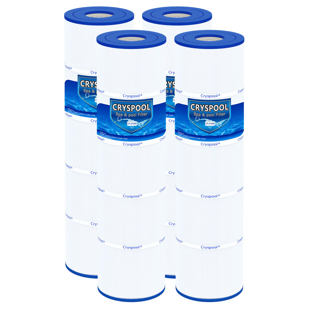 Cryspool 07080 filter core assembly improves pool water flow and fit.