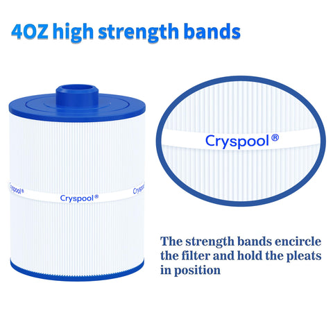 Cryspool 08004 end-cap design enhances fit and durability