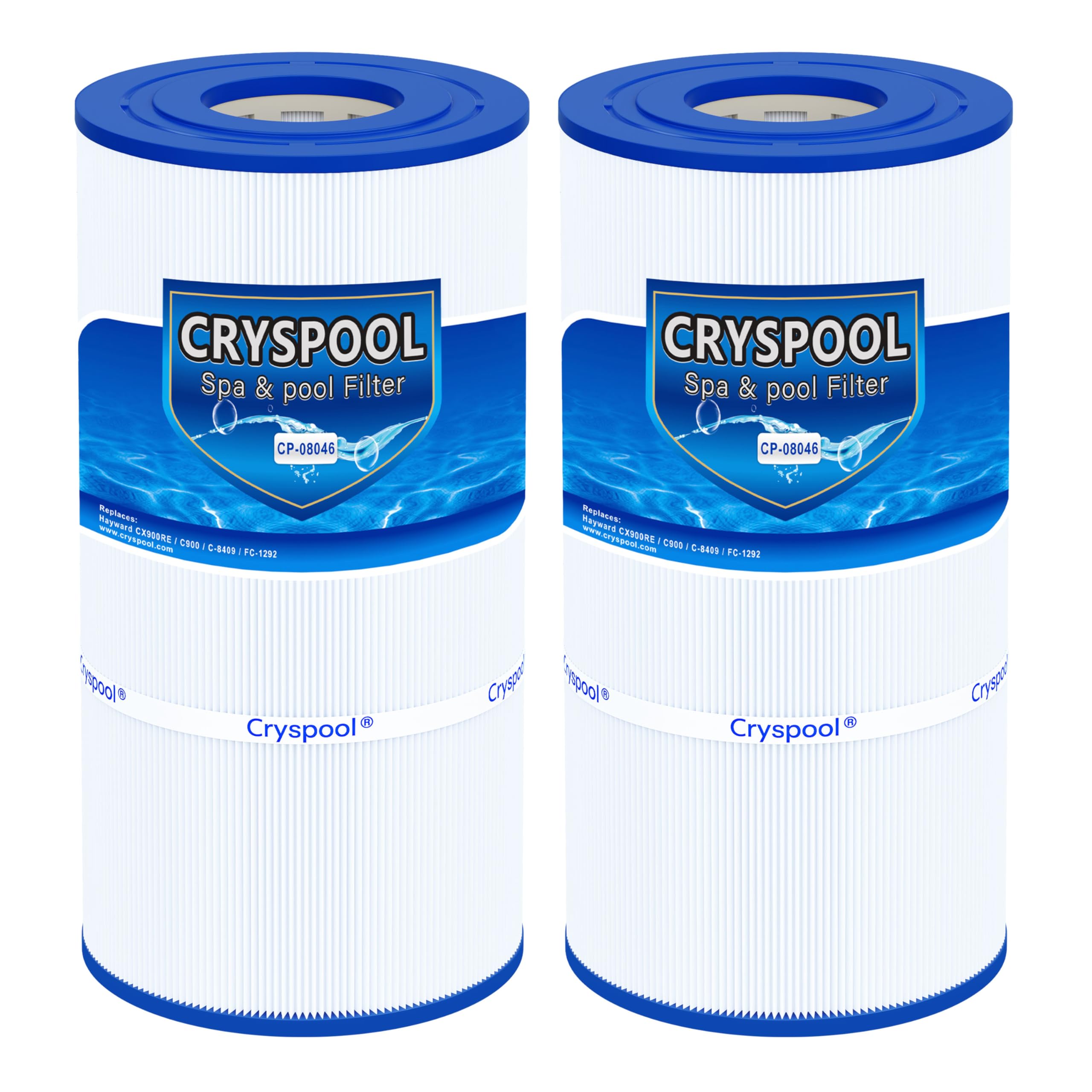 Cryspool 08046 filter compatible with CX900RE ensures reliable filtration.