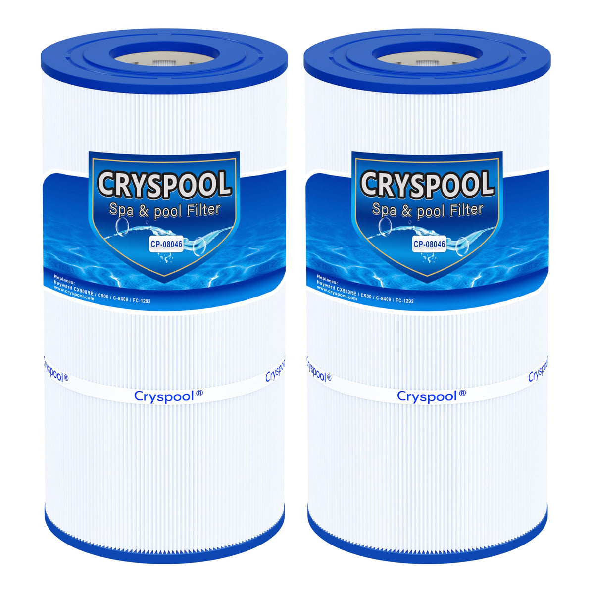Cryspool 08046 filter compatible with CX900RE ensures reliable filtration.
