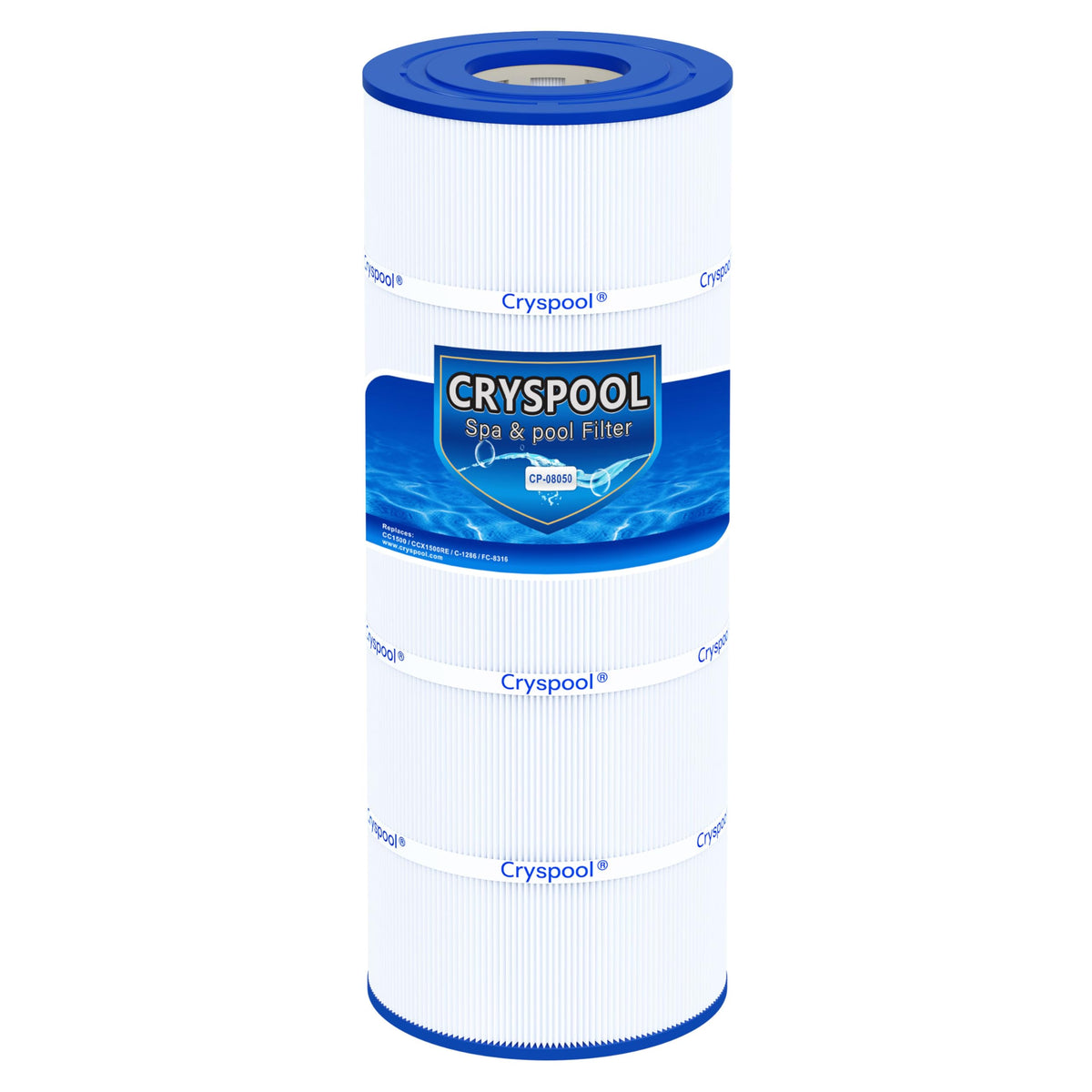 Cryspool 08050 filter cartridge assembly for Hayward compatibility offers quick replacement.