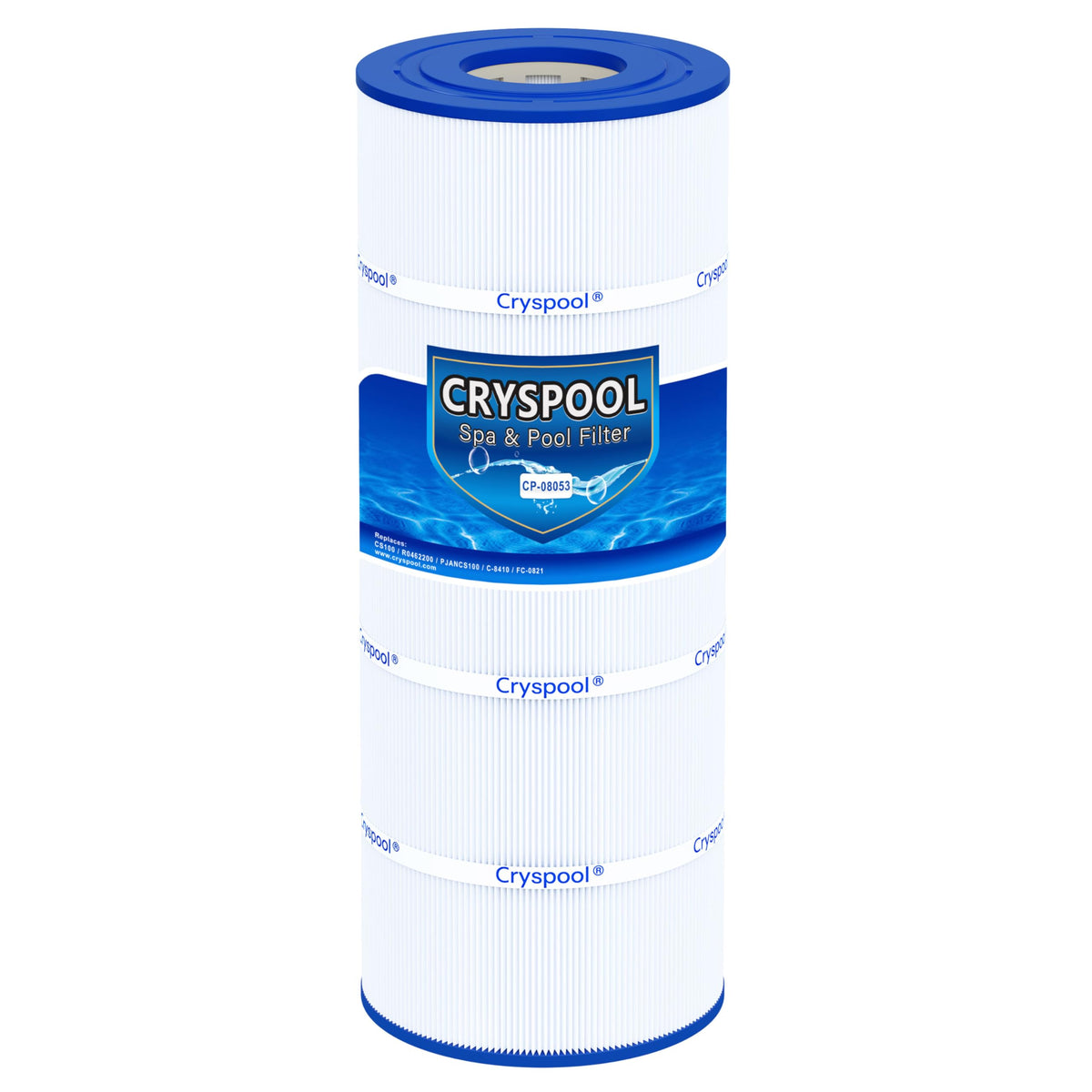 Cryspool 08053 filter installed in a Jandy CS100 setup for reliable pool filtration.