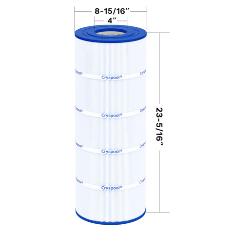 Cryspool 08053 filter design enables easier cleaning and deep impurity penetration.