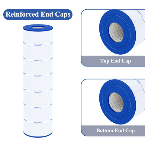 Cryspool 08064 easy-clean filter structure simplifies maintenance and reduces downtime.