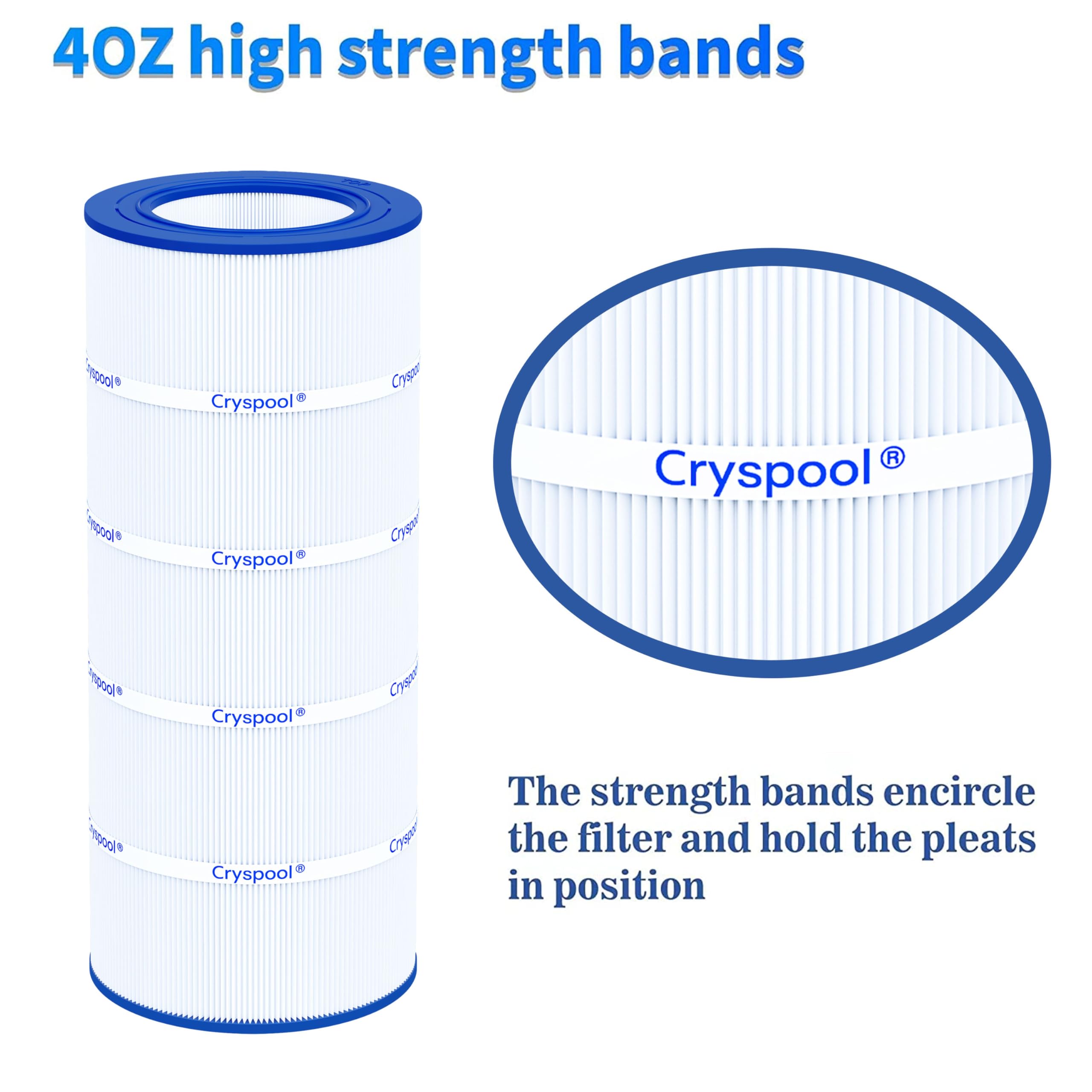 Cryspool 09028 filter cleaning ease demonstrates easy maintenance