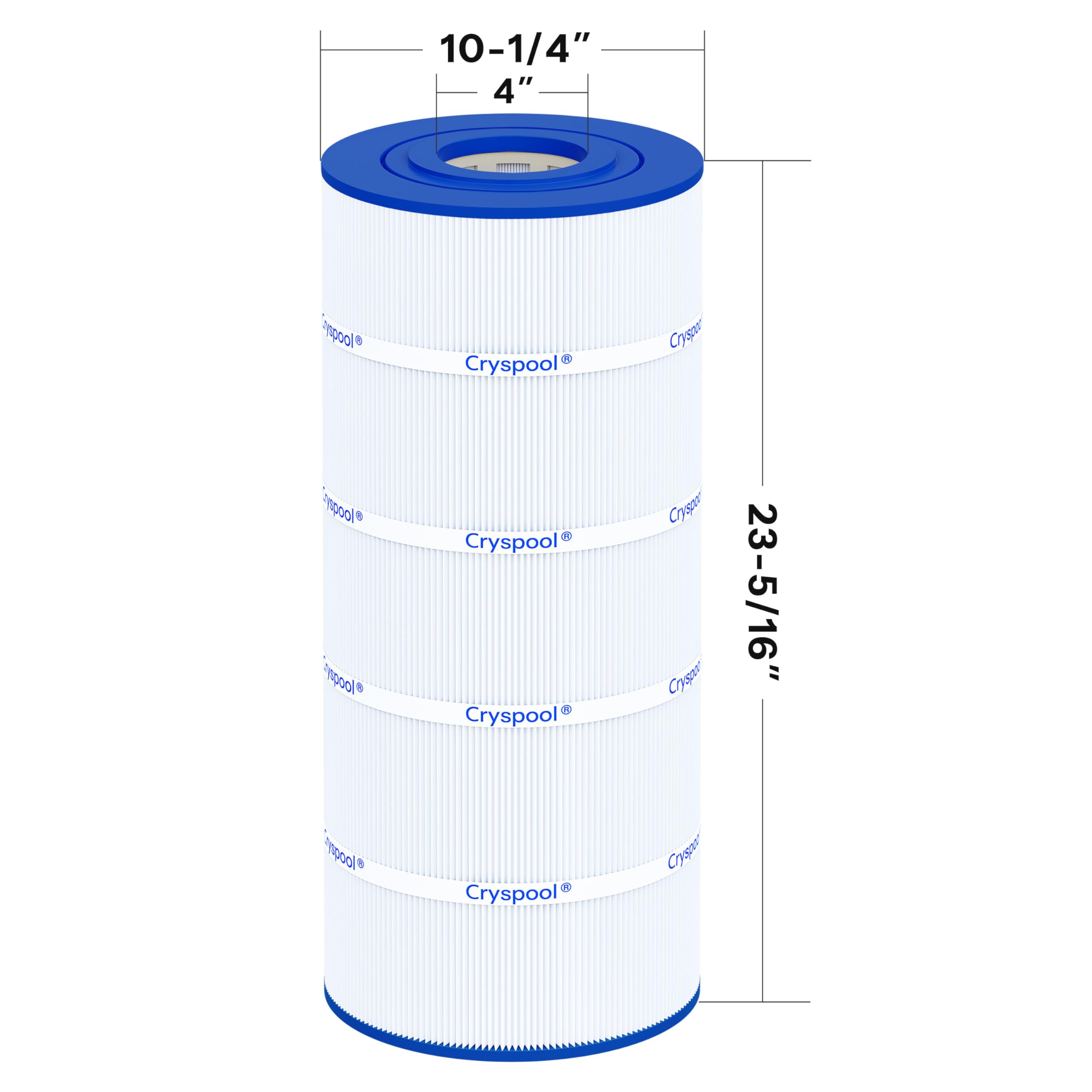 Cryspool C150S filter easy cleaning enables thorough impurity removal after washing
