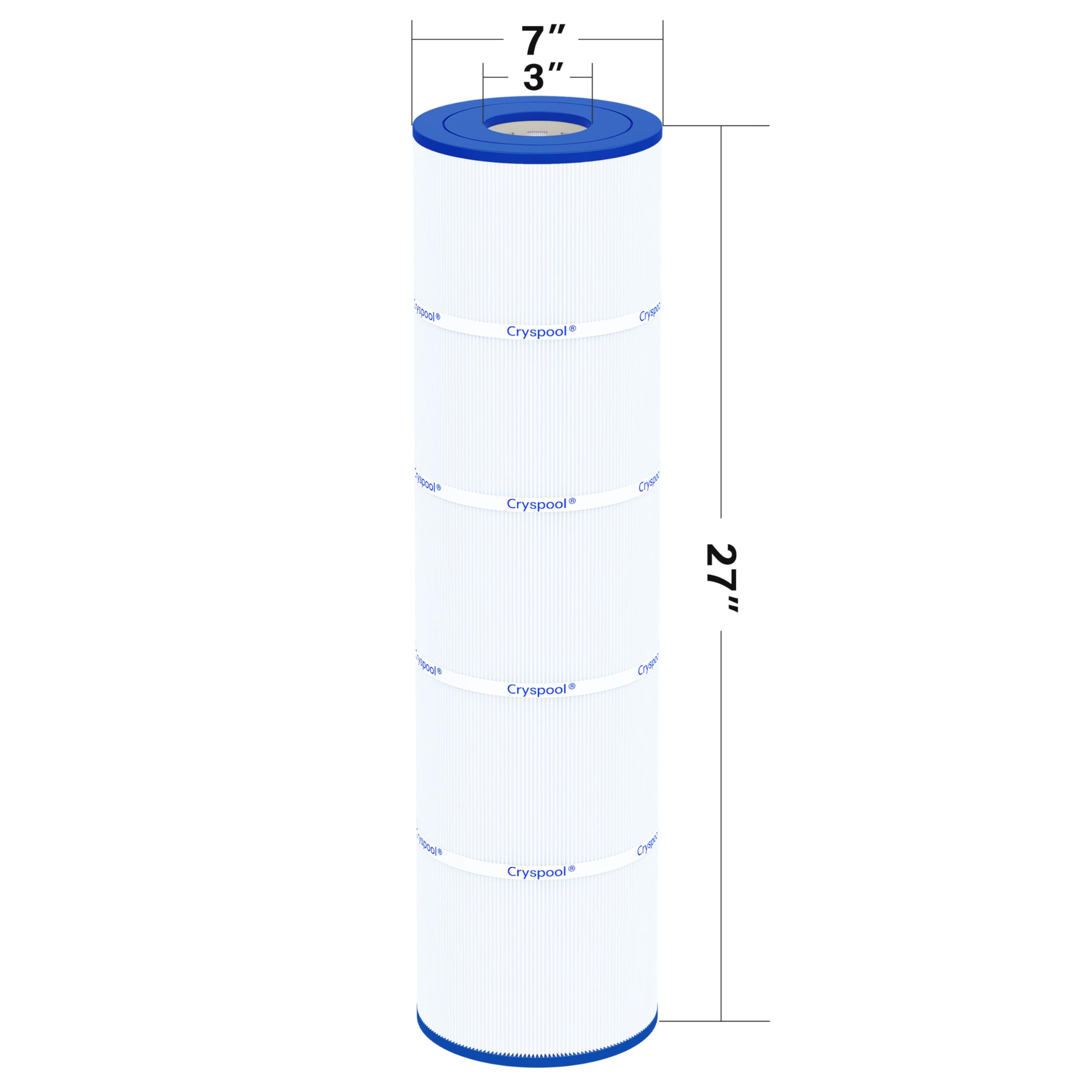 Cryspool trilobal fiber filtration technology for deeper capture.