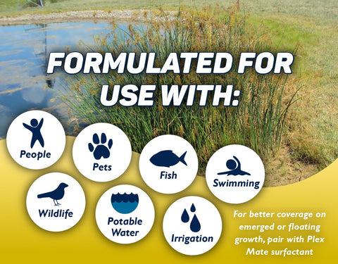 Crystal Blue CattPlex Pro addresses floating weeds with precision