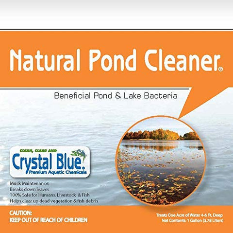 Crystal Blue pond-ecosystem-balance highlights improved habitat for koi and plants.