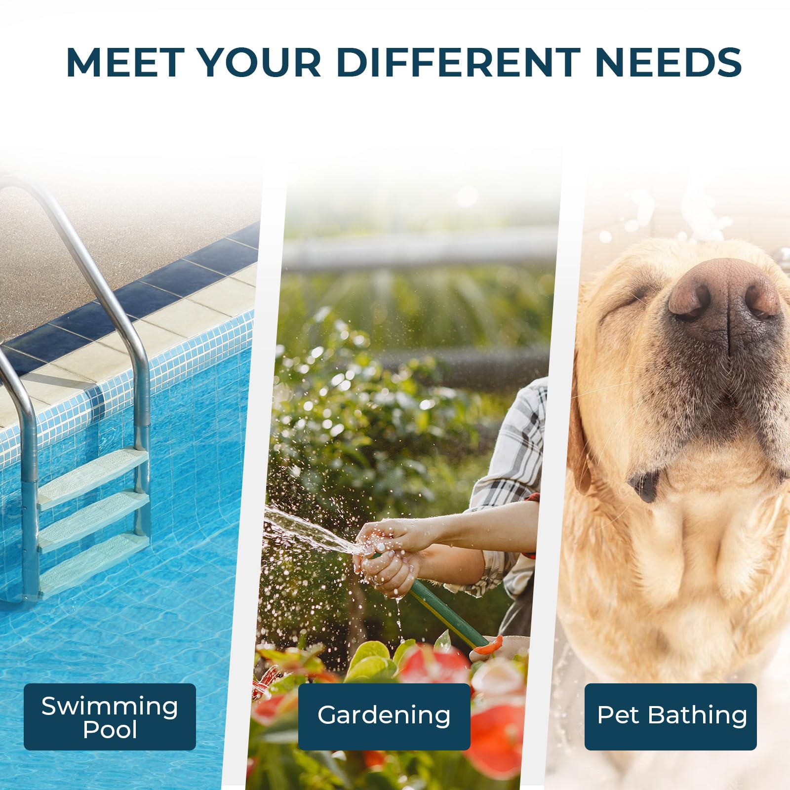 Crystala pre-filter handles up to 8,000 gallons of filtered water.