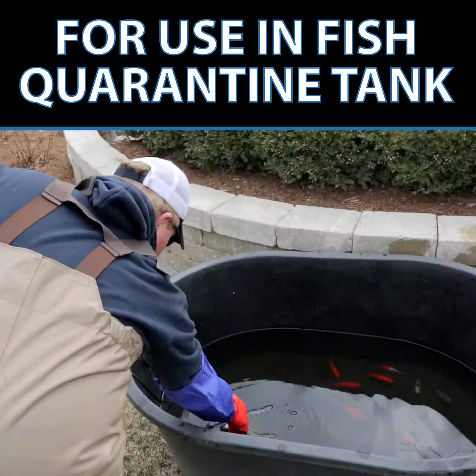 CrystalClear ParaSalt helps maintain slime coat and reduces fish stress.