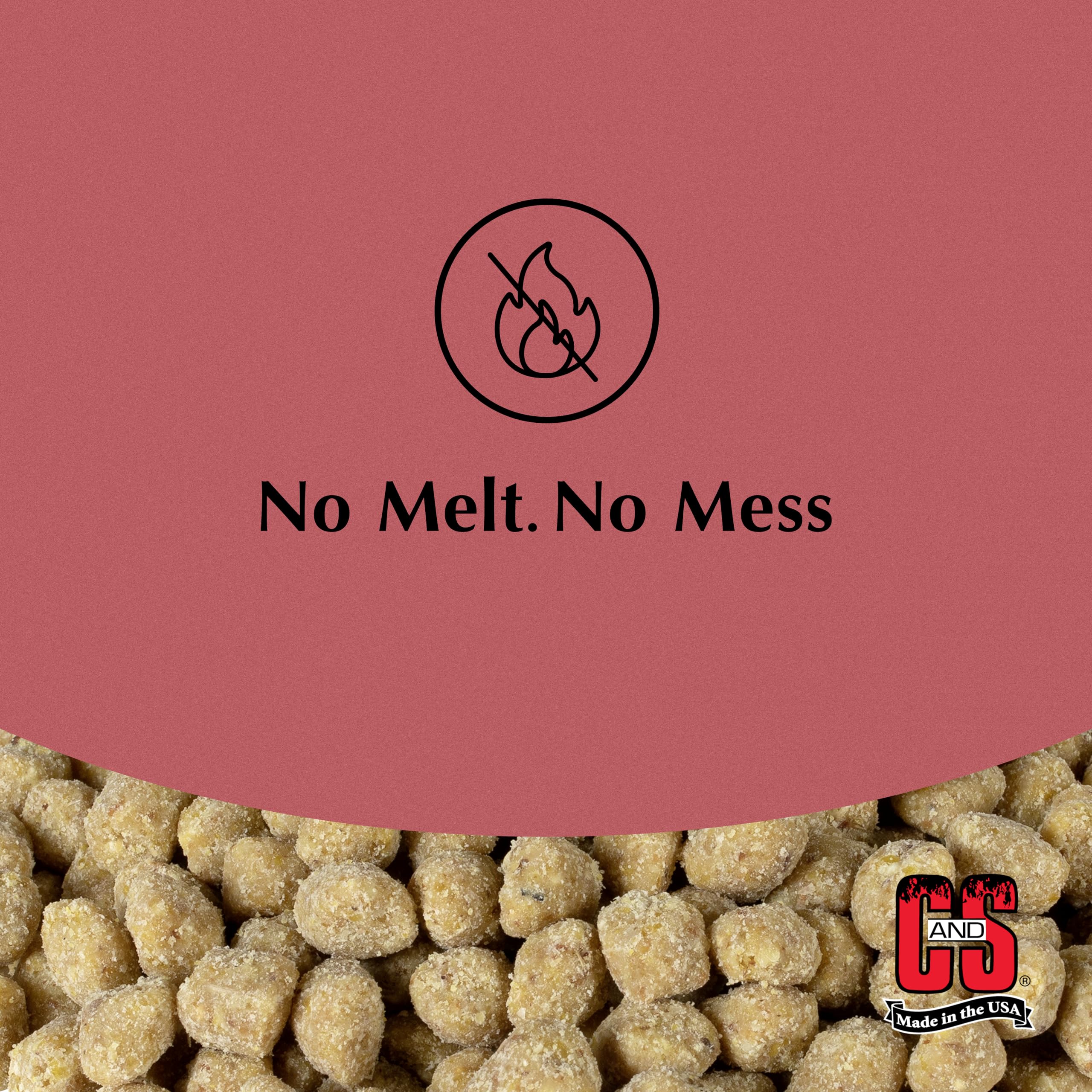 C&S Nuggets reduce mess with a cleaner feeding experience.