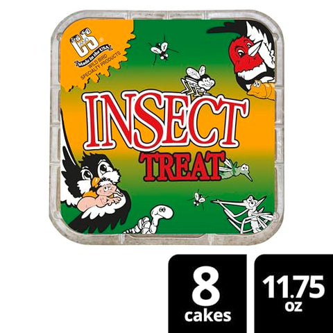 C&S Insect Suet Treat USA-made packaging signals quality.