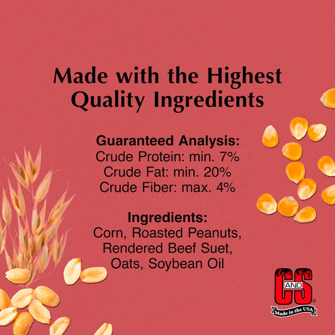 C&S Nuggets offer no-melt, no-waste convenience for platform feeders.