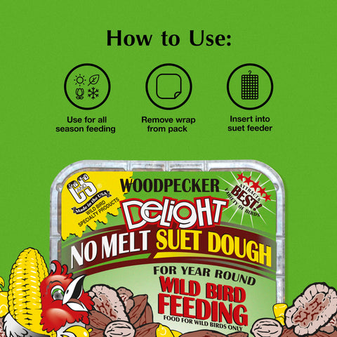 CS Woodpecker Delight eight-cake pack displayed for easy setup.