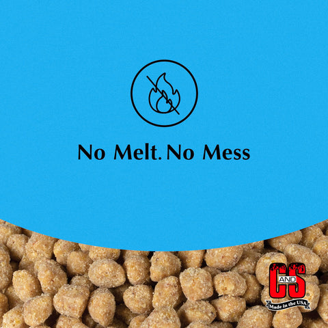 C&S Woodpecker Suet Nuggets easy-clean hands while feeding