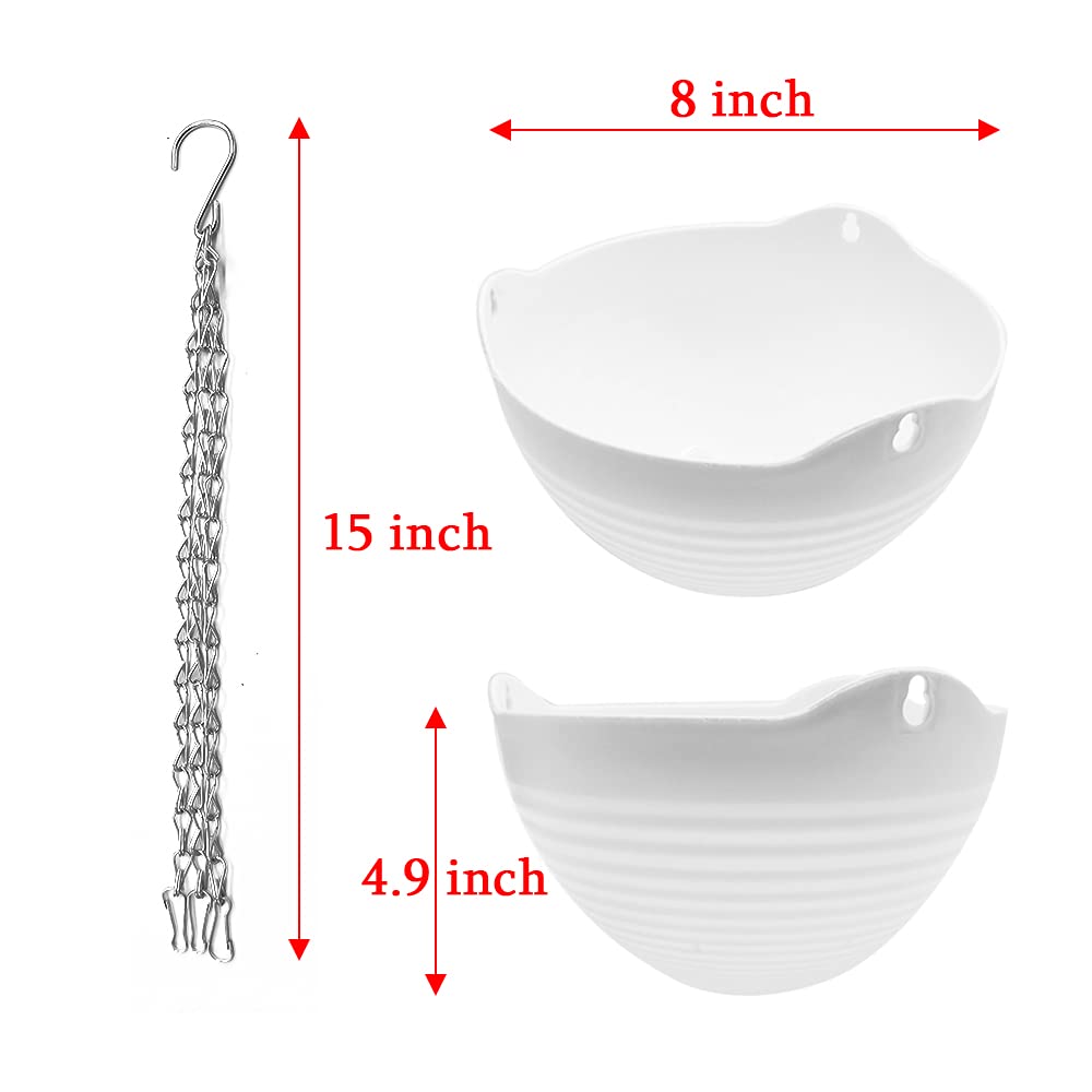 Cshangzei durable lightweight plastic makes moving pots around the home easy.