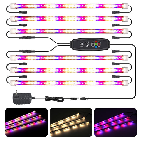 CT CAPETRONIX LED grow light strip front view for compact indoor plant lighting