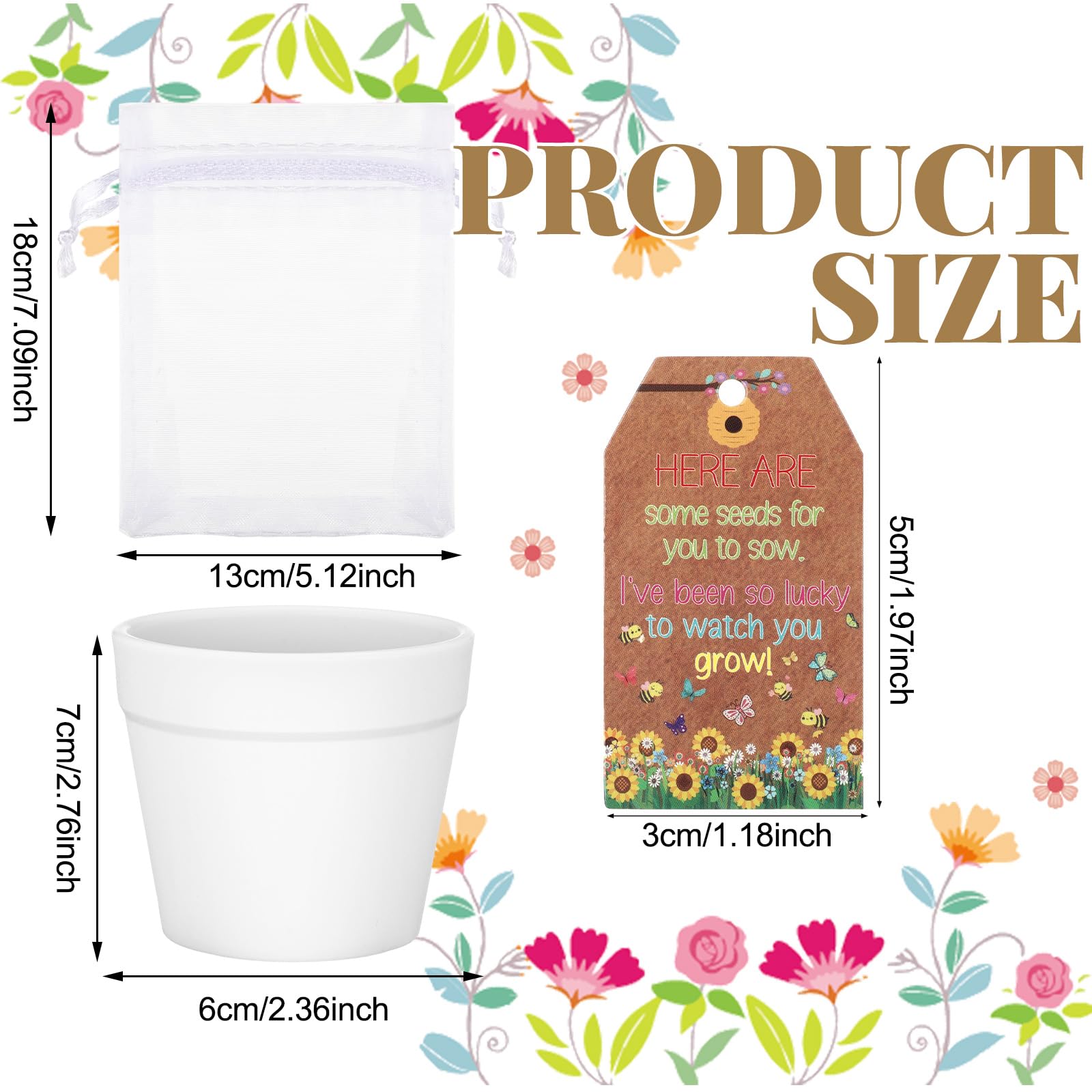 Ctosree sturdy paper tags for personalized student gifts