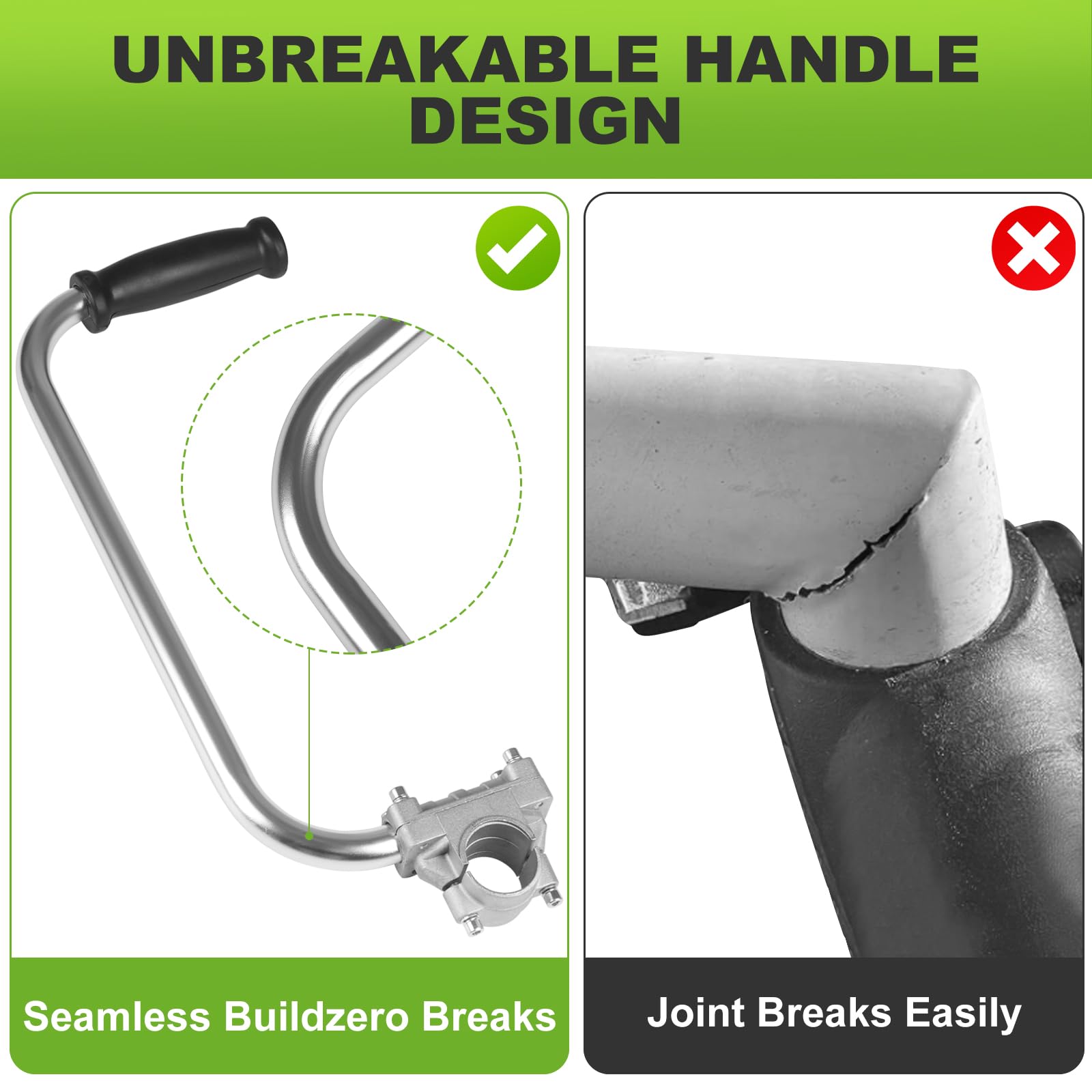 CTZYRR universal-fit handle compatible with most trimmer shafts.