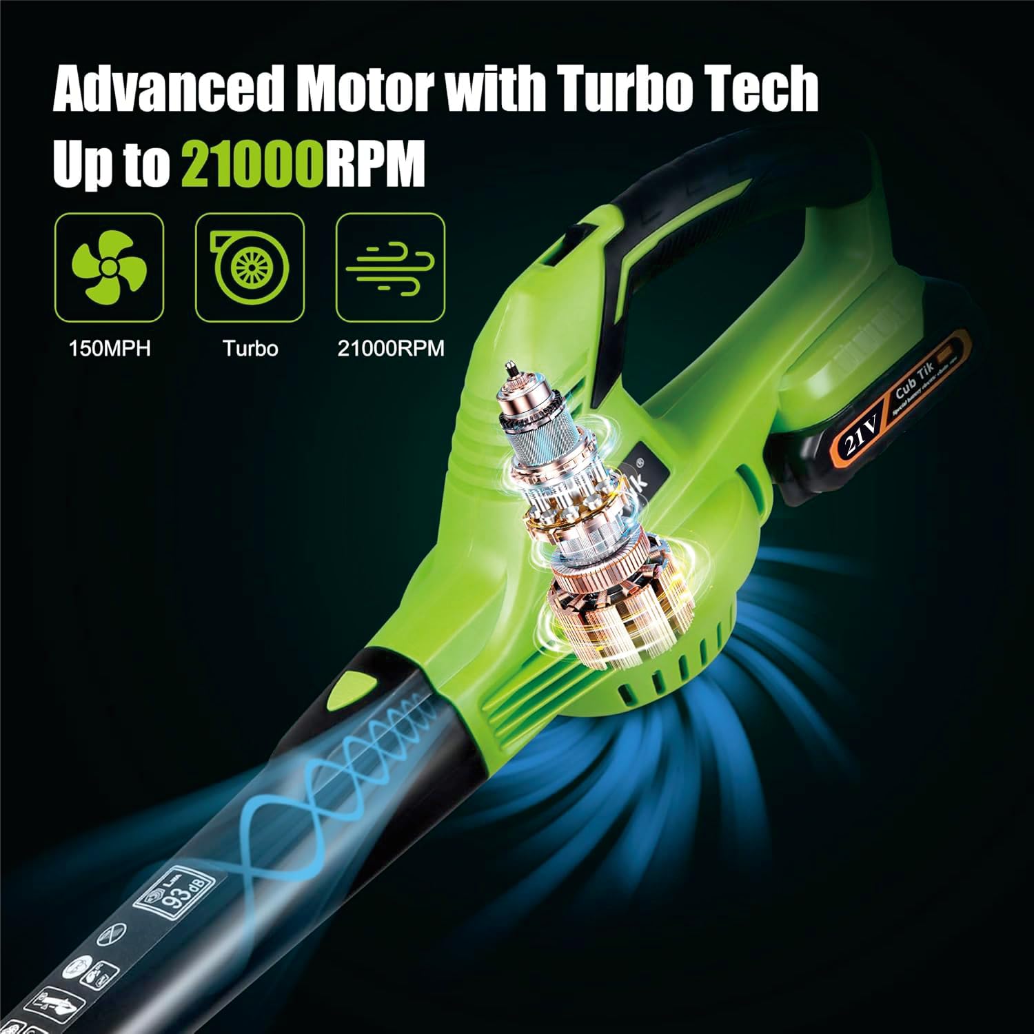 Cub Tik charger ready to recharge the batteries quickly
