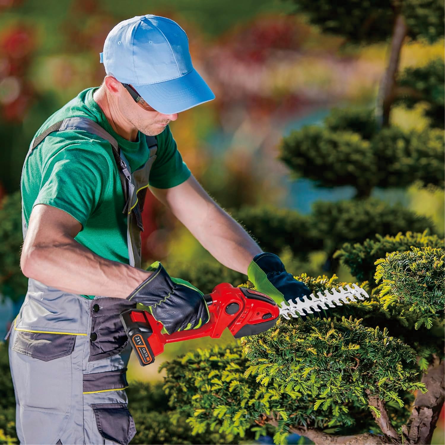 Cub Tik safety lock feature helps prevent accidental starts.