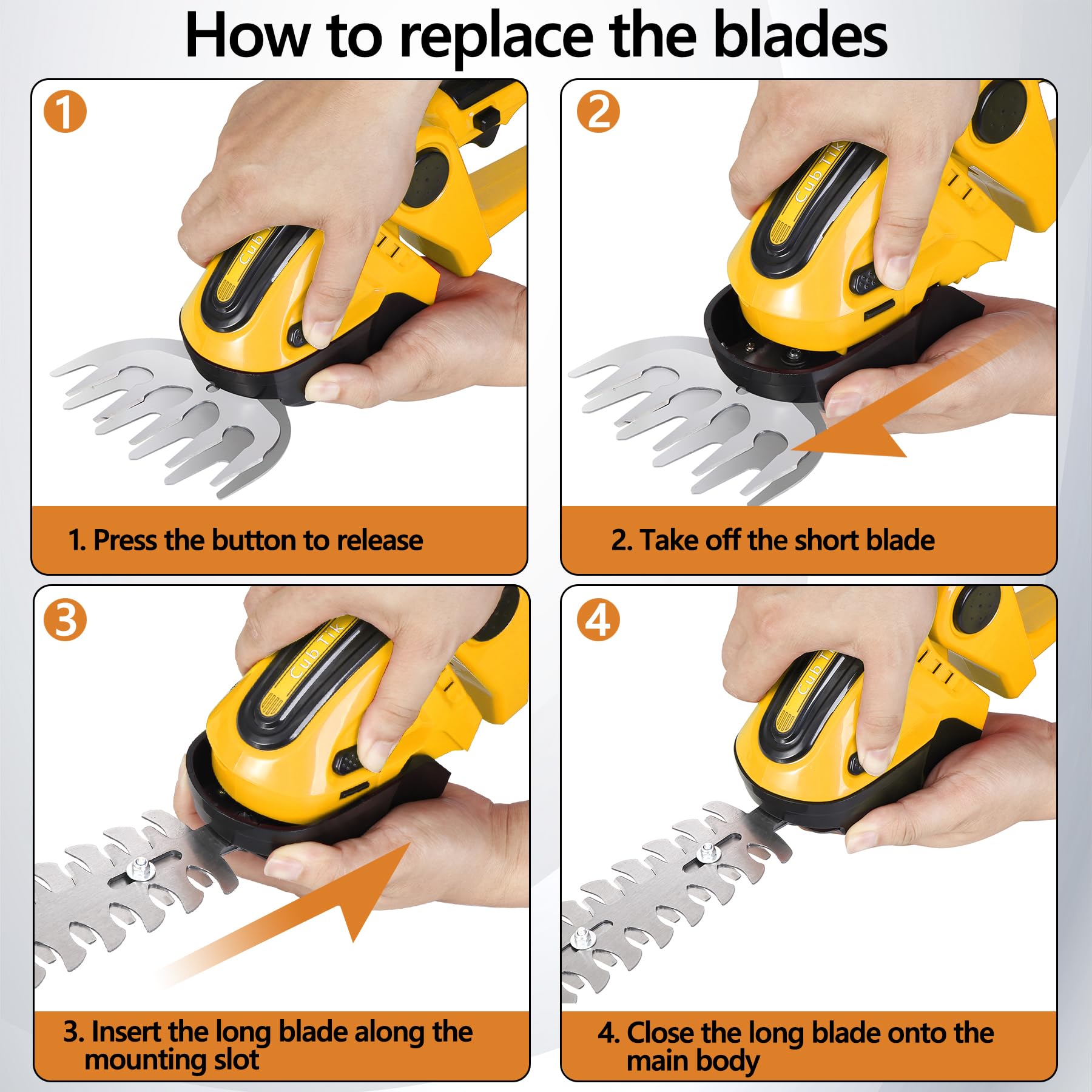Cub Tik safety lock keeps beginners and seniors safe.