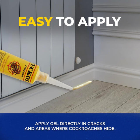 Cuckol targets German and American cockroaches with natural attractants.