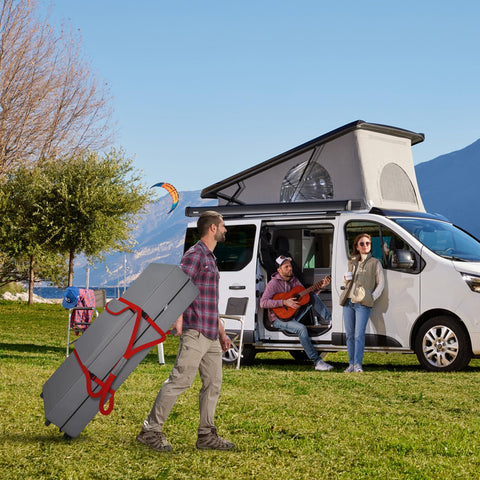Cuddly Nest in use at an event demonstrates quick setup and transport