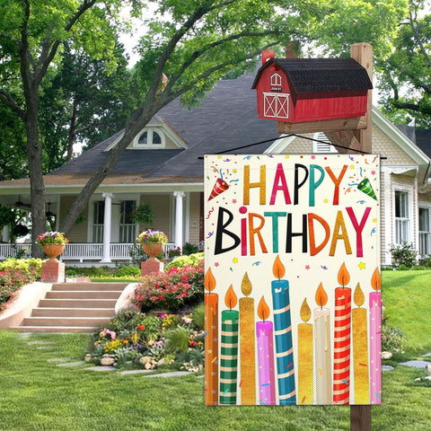Cuiliqun birthday decoration flag makes a thoughtful gift for celebrations.