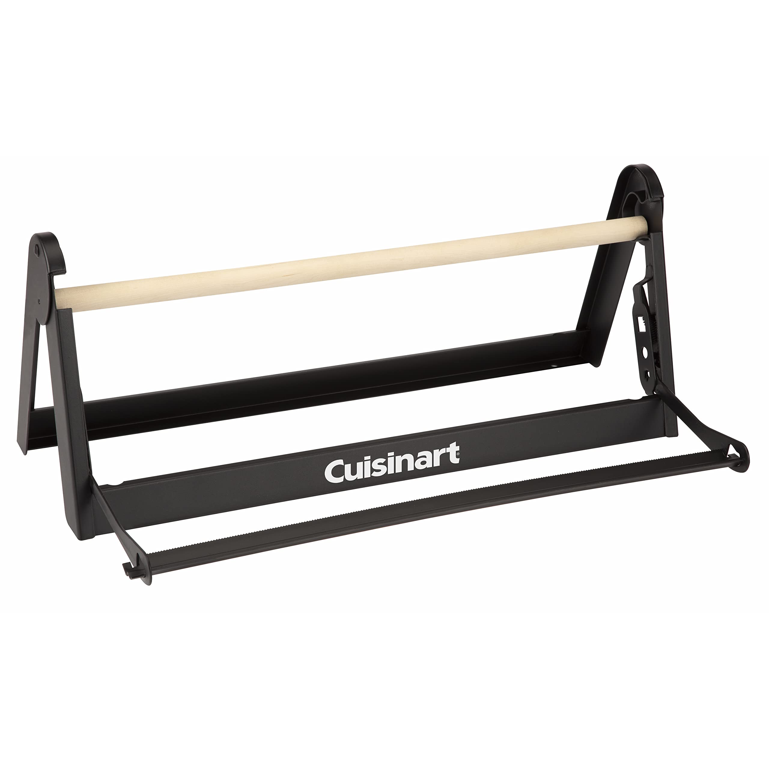 Cuisinart CBP-518 butcher paper holder with a non-slip base for steady wrapping.