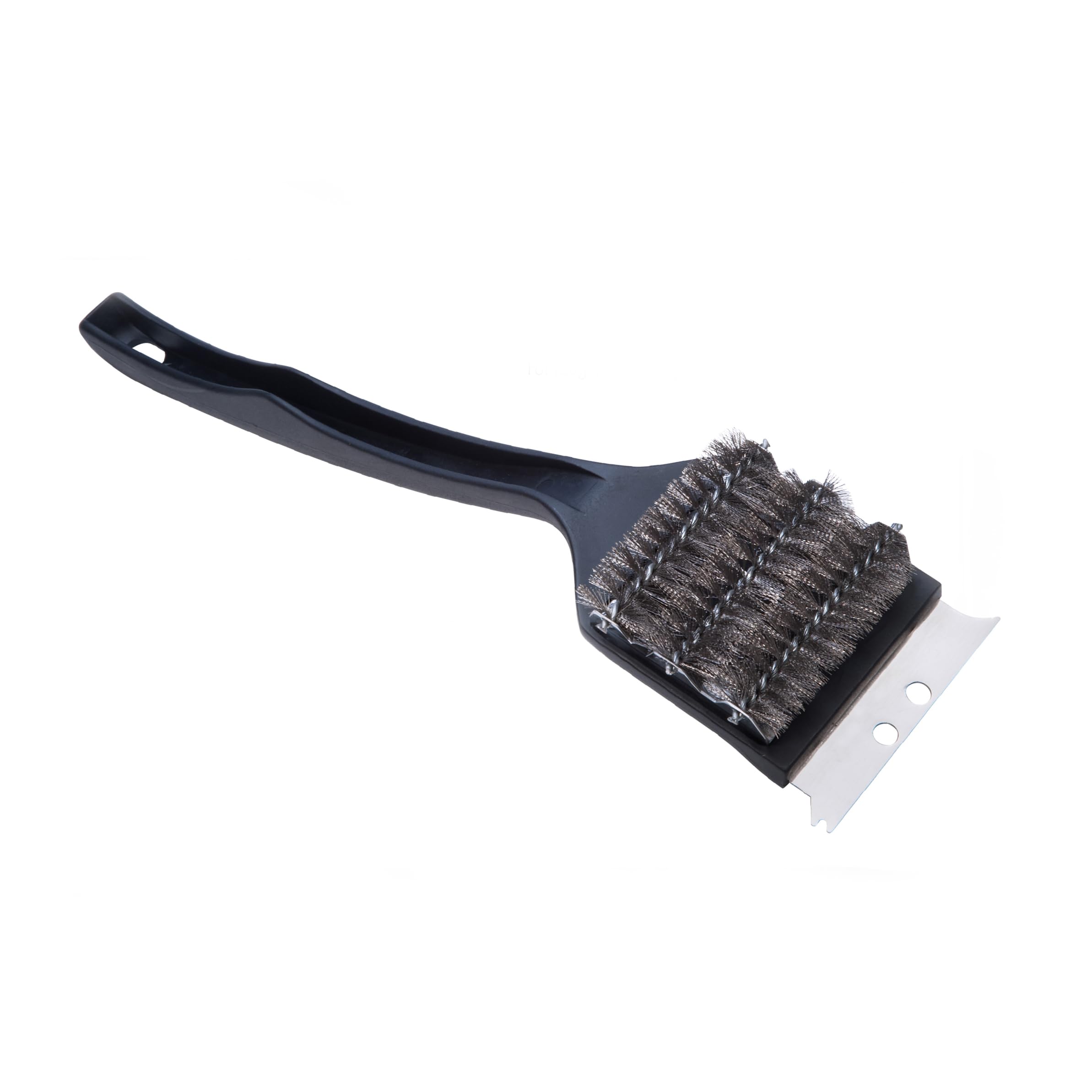 Cuisinart CCB-100 18-inch brush reaches every grill grate for thorough cleaning.