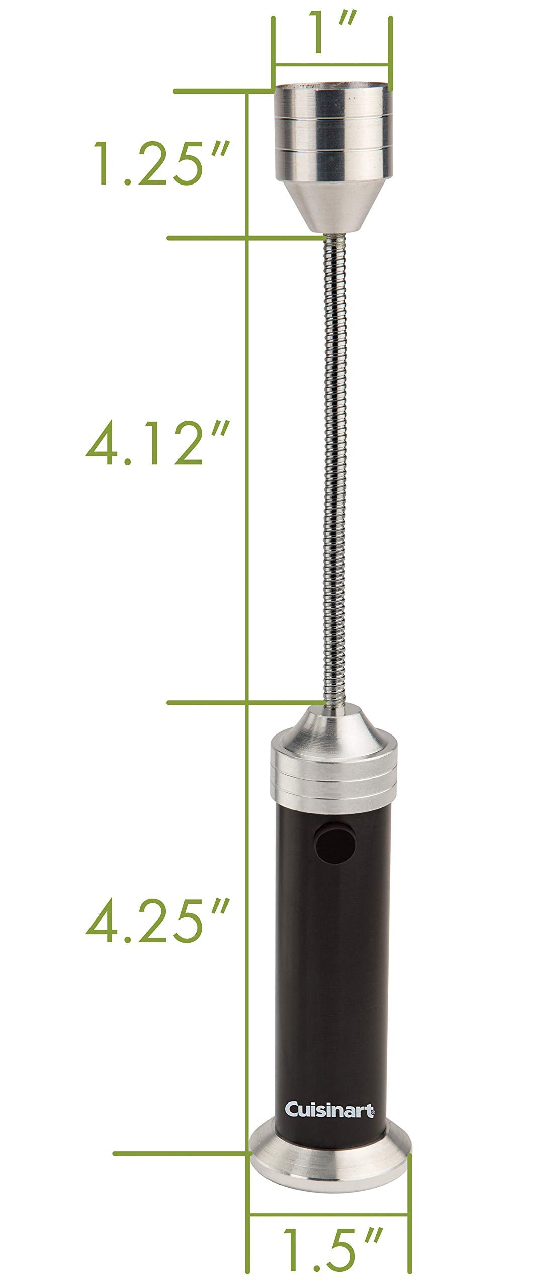 Cuisinart CGL-502 flexible gooseneck directs light precisely where needed.