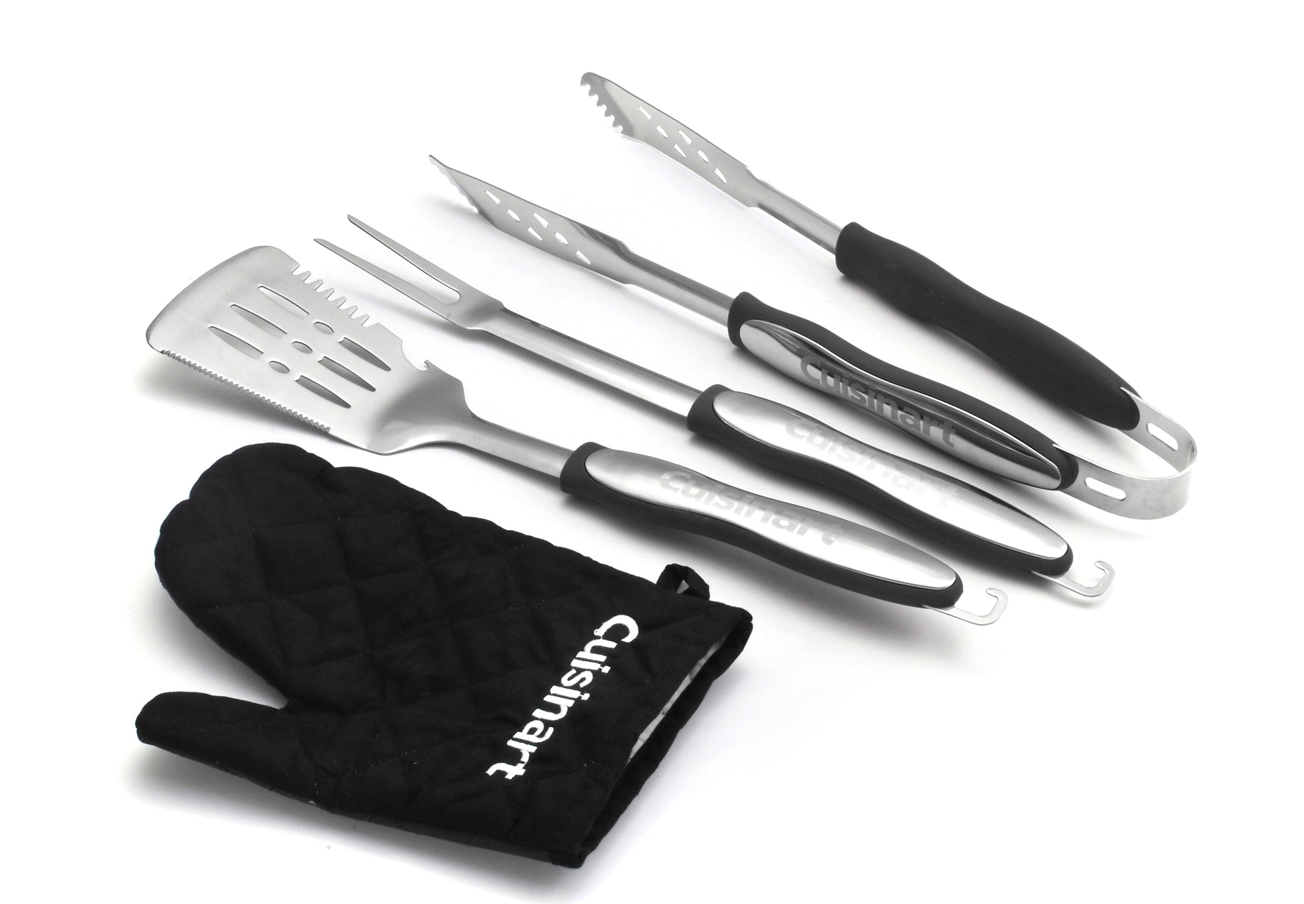 Cuisinart CGS-134BL grill spatula with ergonomic grip for easy flipping