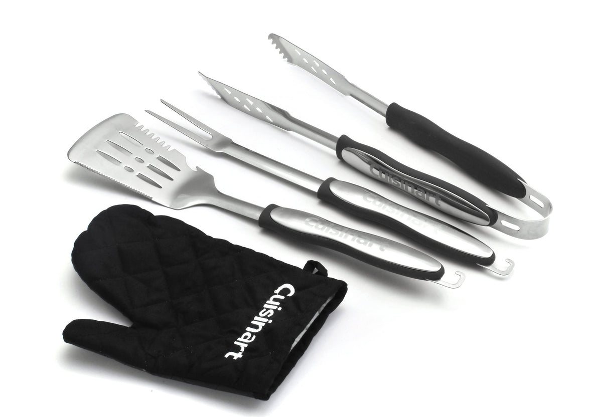 Cuisinart CGS-134BL grill spatula with ergonomic grip for easy flipping