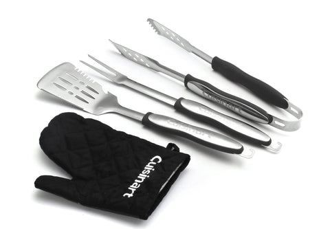 Cuisinart CGS-134BL grill spatula with ergonomic grip for easy flipping