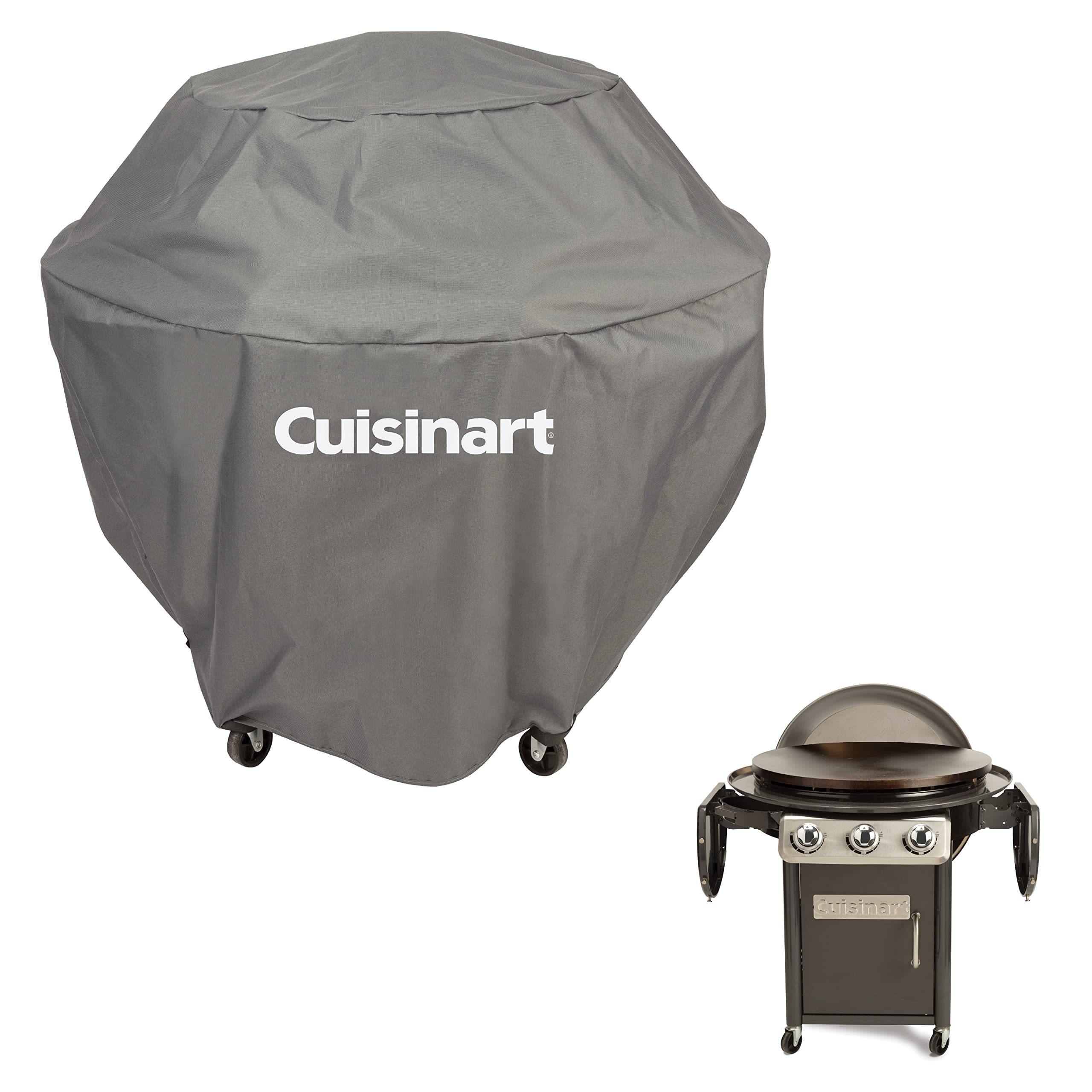 Cuisinart CGWM-057 XL 360° griddle cover adjustable straps secure fit