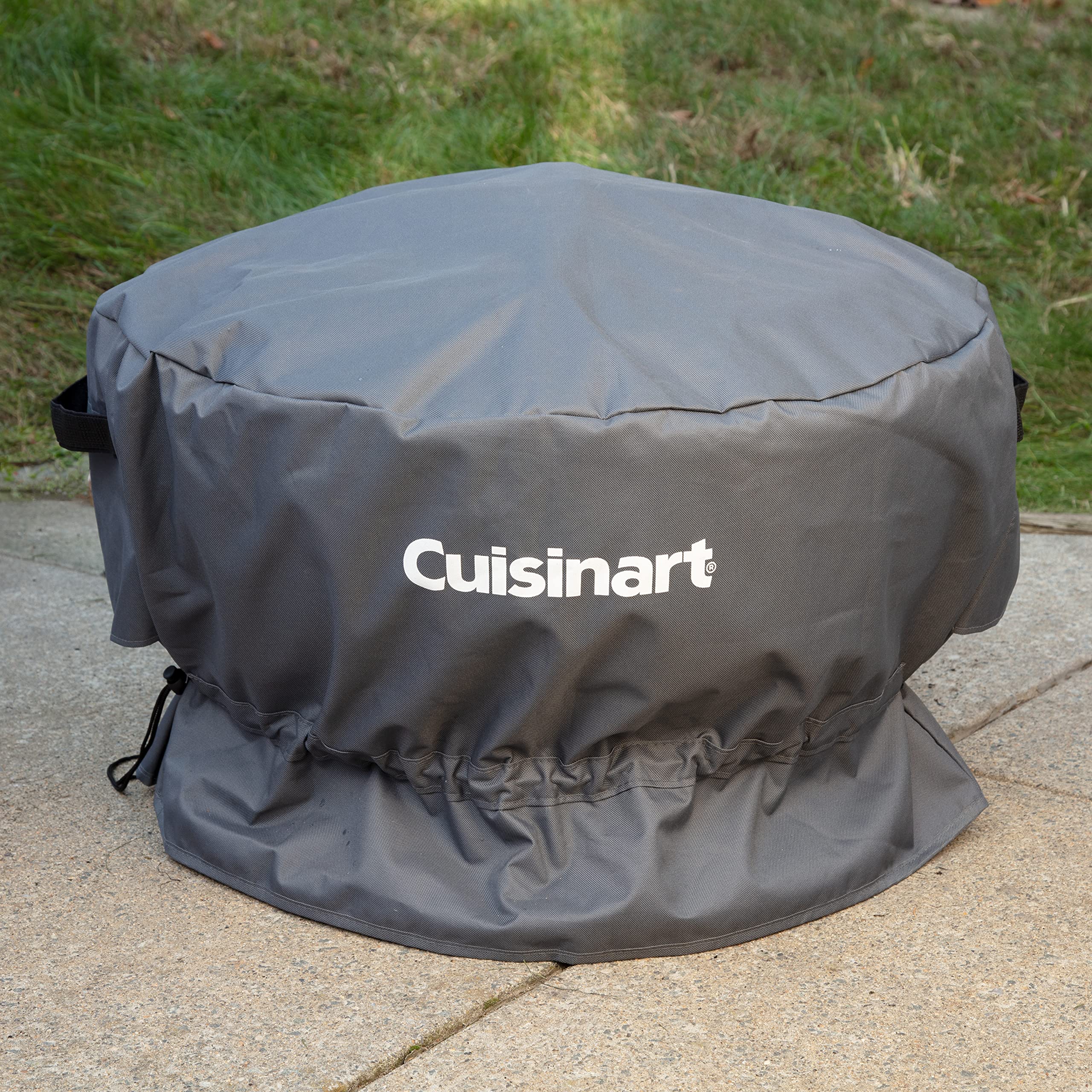 Cuisinart CHC-801 Cleanburn cover with side vent promotes dryness and condensation control.