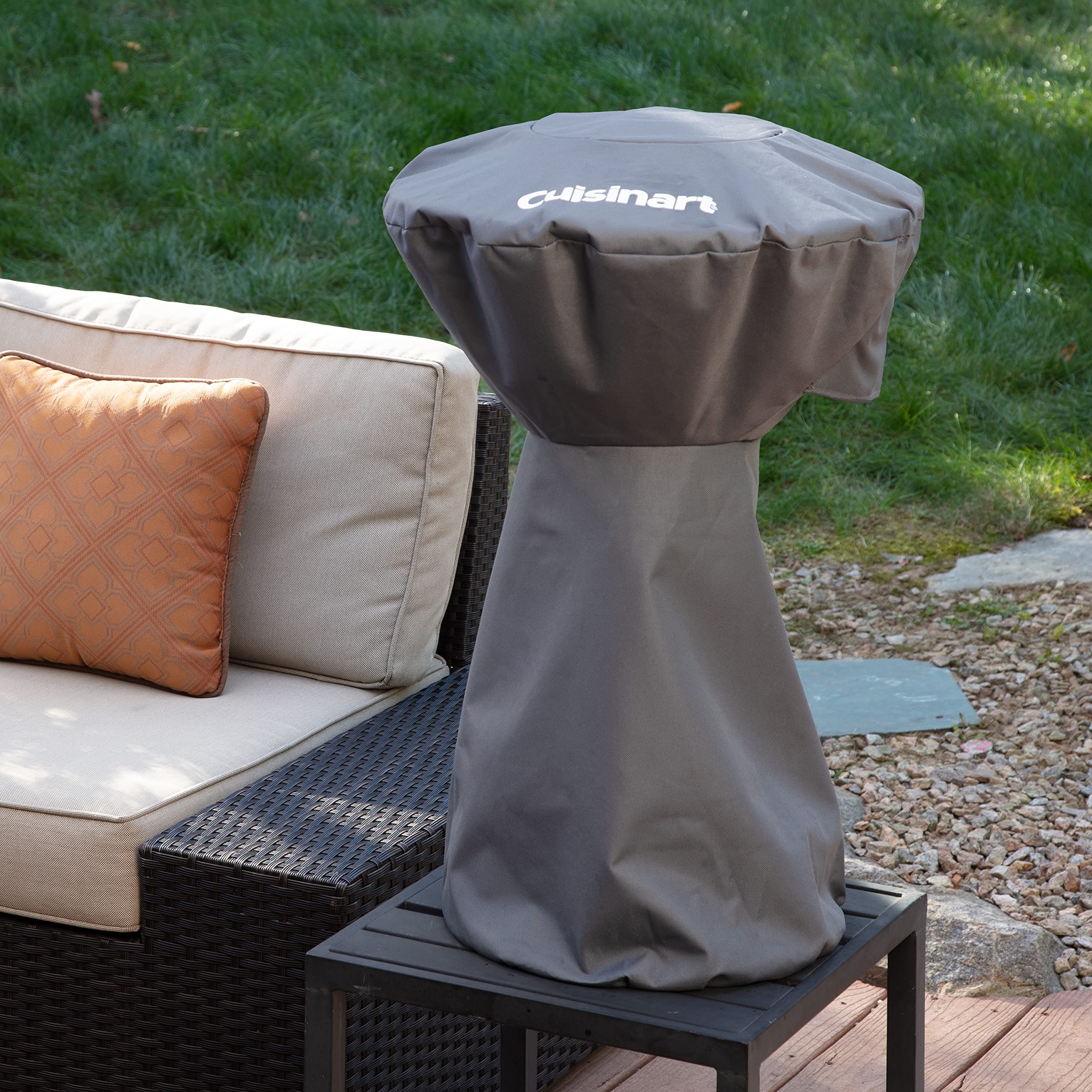 Cuisinart CHC-501 cover side vent helps dissipate heat and prevent condensation.
