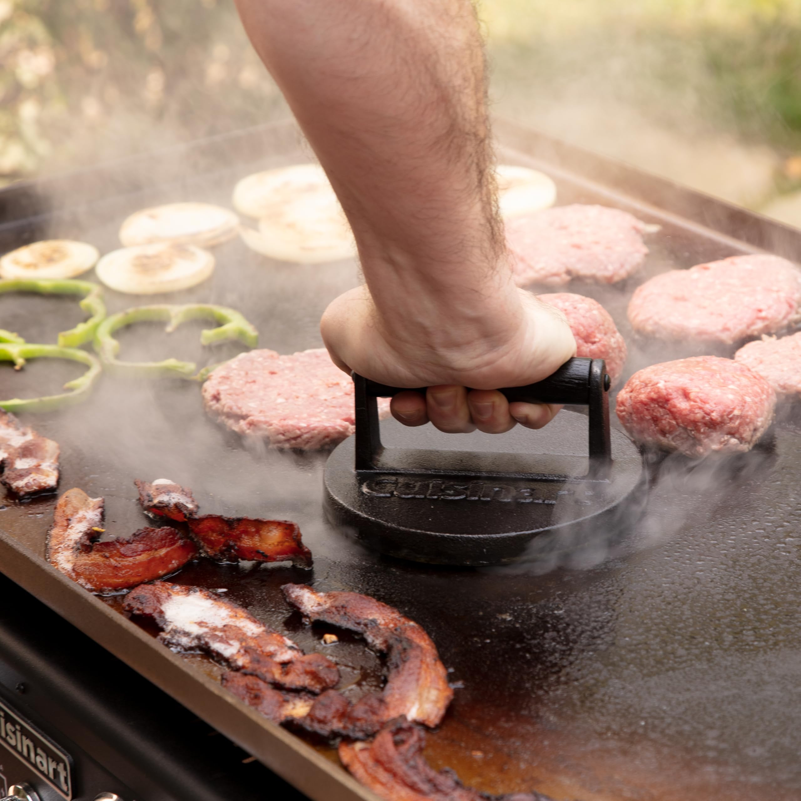 Cuisinart classic cheese-burger-ready setup for quick weeknight burgers.