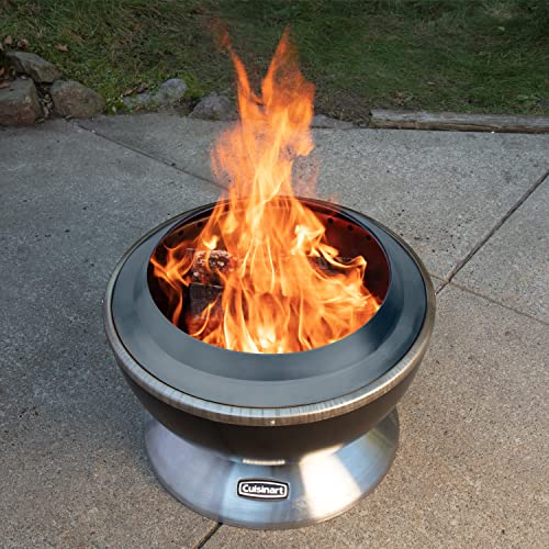 Cuisinart Cleanburn lightweight design with integrated handle for easy transport.