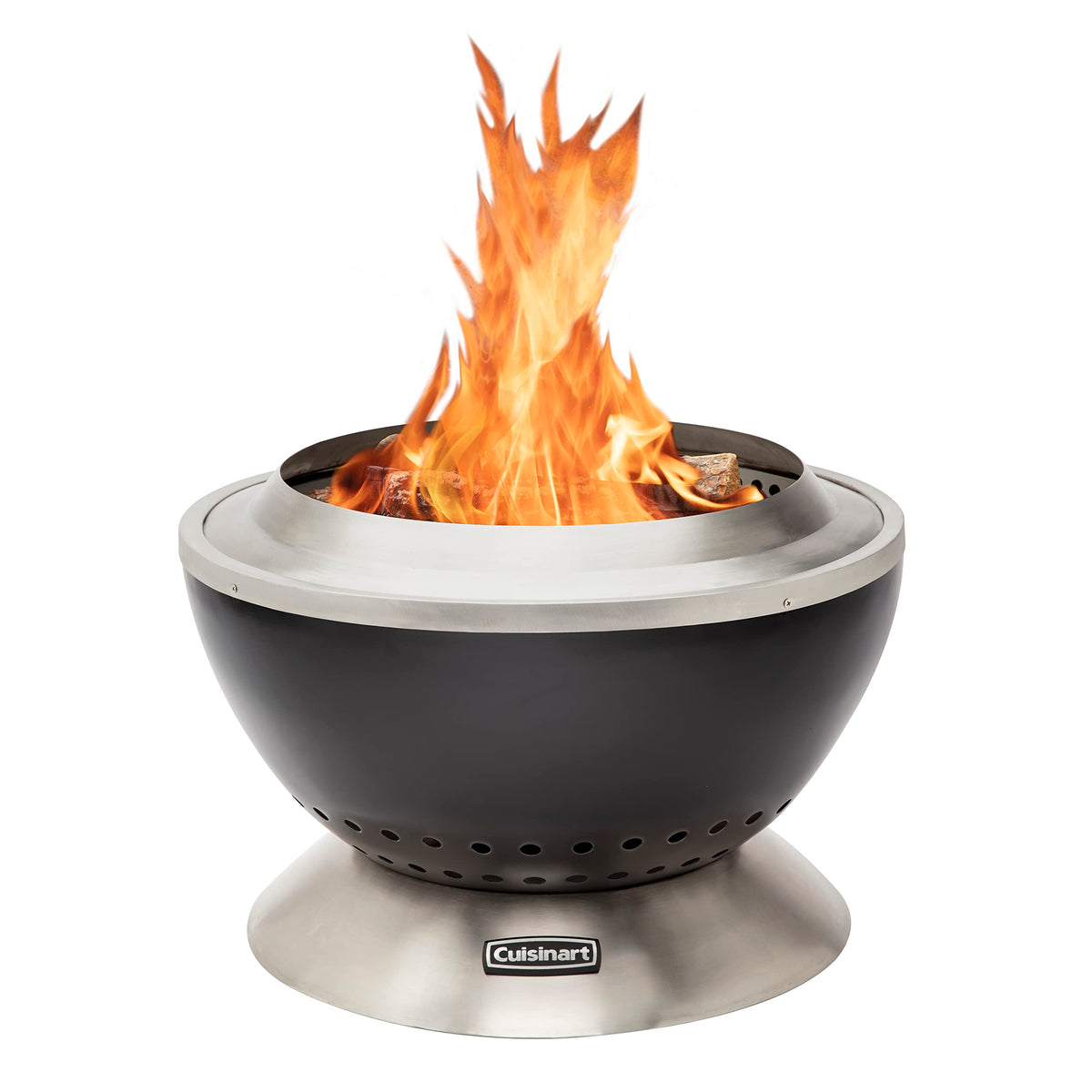 Cuisinart Cleanburn smokeless fire pit for smoke-free outdoor evenings.