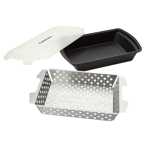 Cuisinart CMT-200 snap-lid keeps juices contained