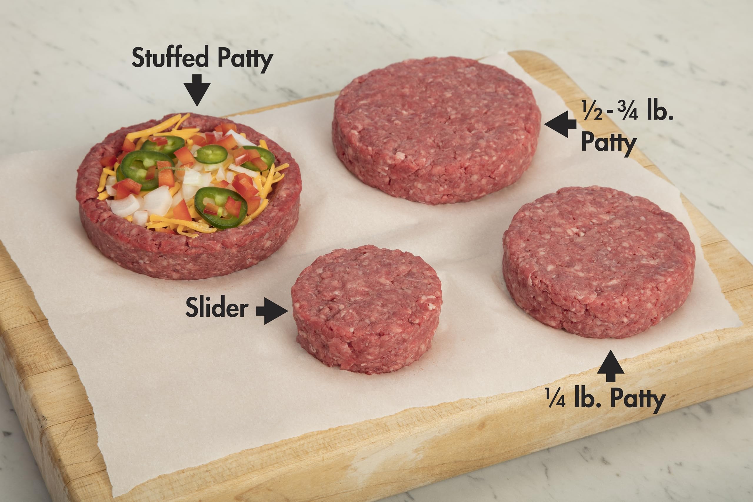 Cuisinart CSBP-200 slider insert enabling perfect sliders fast.