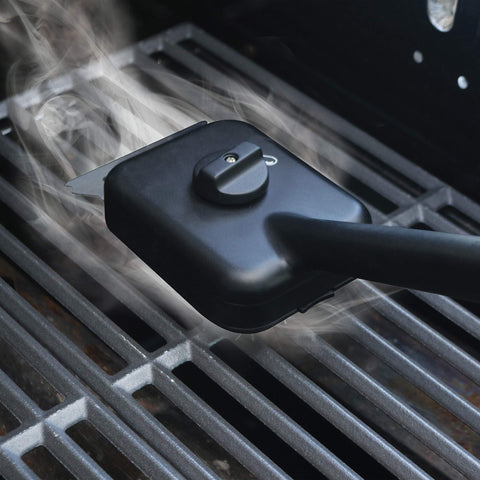 Cuisinart CSBS-777 grill grate deep-clean result after steam