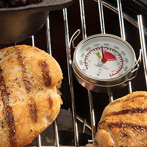 Cuisinart CSG-100 fog-proof screen remains clear amid steam and smoke